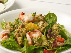 Chilled Tiger Prawn & Avocado Salad